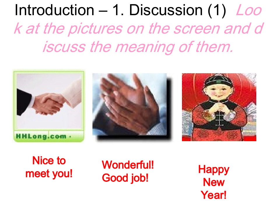 天津外研版教材第三模块身体语言与非语言交流_第3页