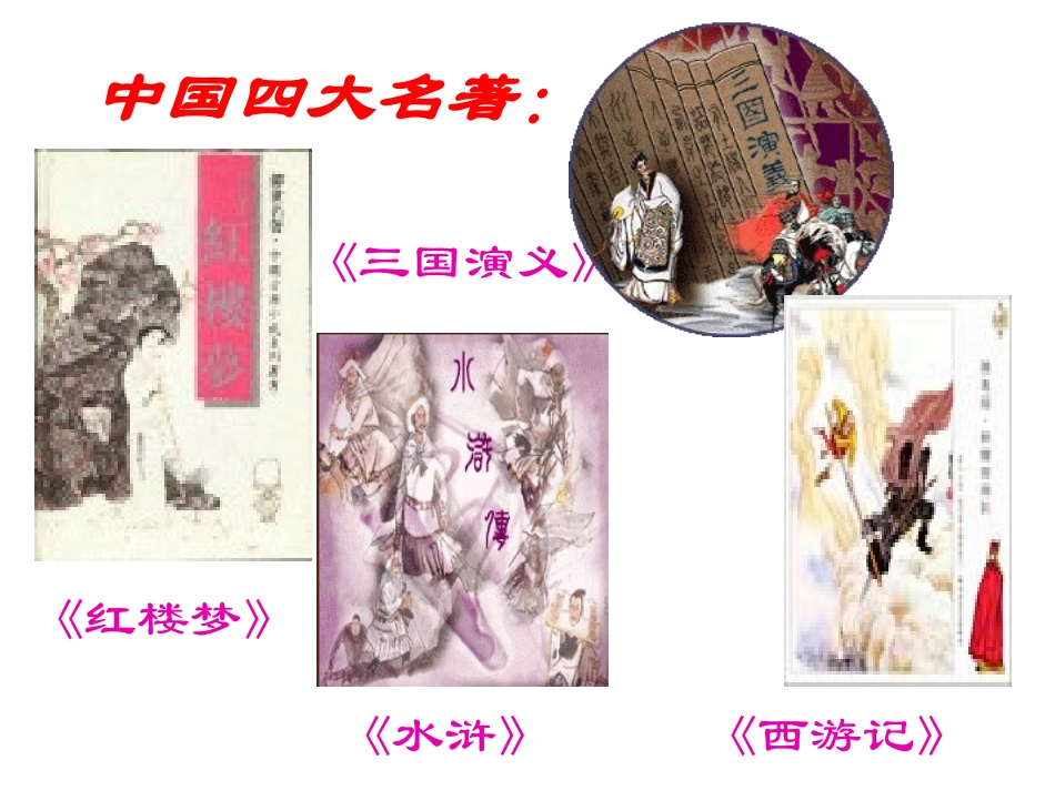 四大名著复习-副本_第1页