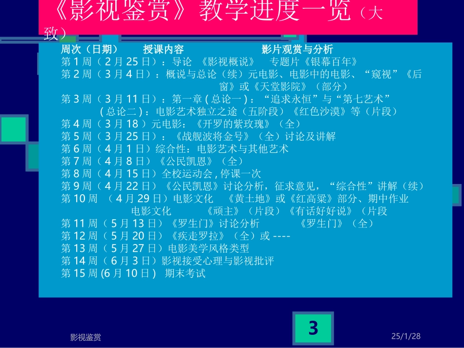 北京大学《影视鉴赏》课件_第3页