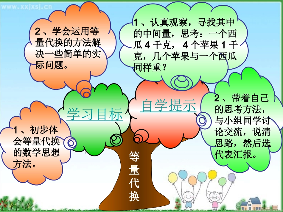 小学数学三年级下册等量代换_第2页