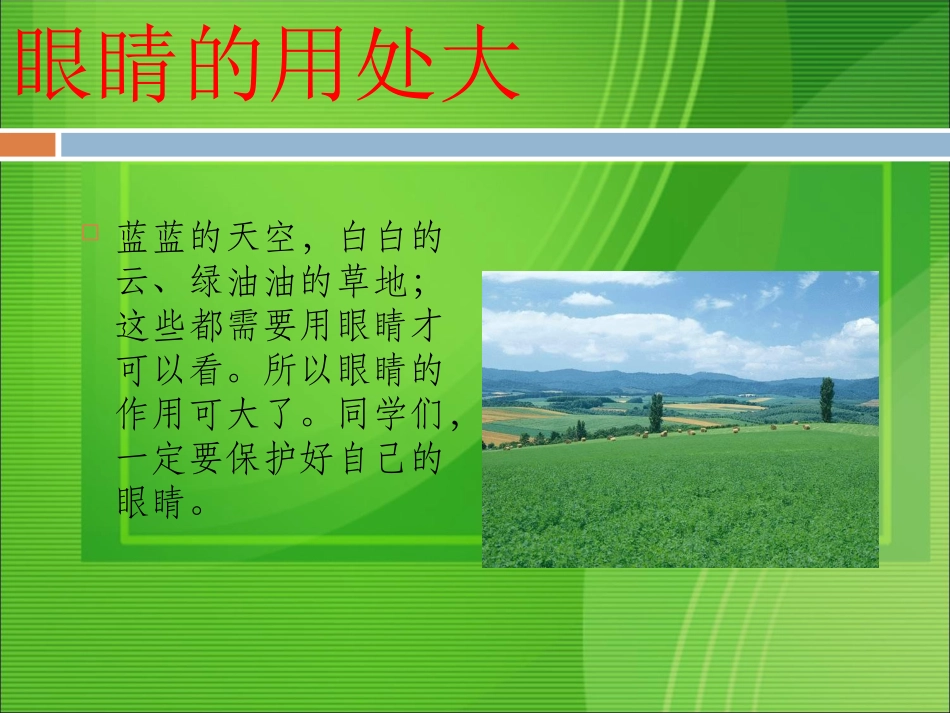 小学体育保护眼睛课件邓丽琴_第2页