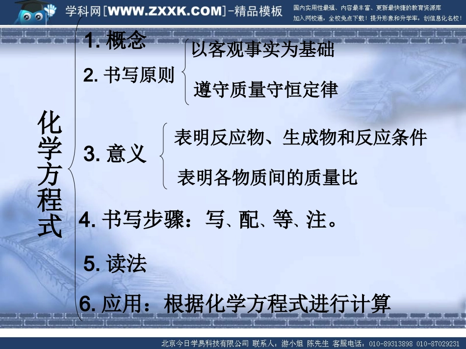 【黄冈教研备课精品套装】人教版九年级化学上册第五单元《化学方程式》单元复习【课件】_第3页