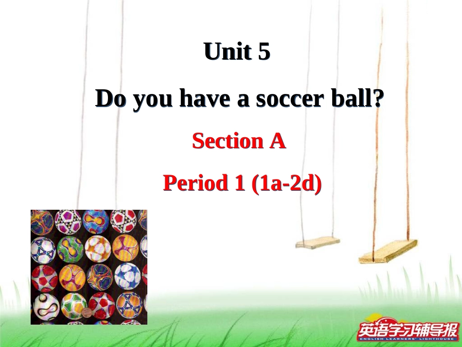 初一上Unite5SectionA-1_第2页