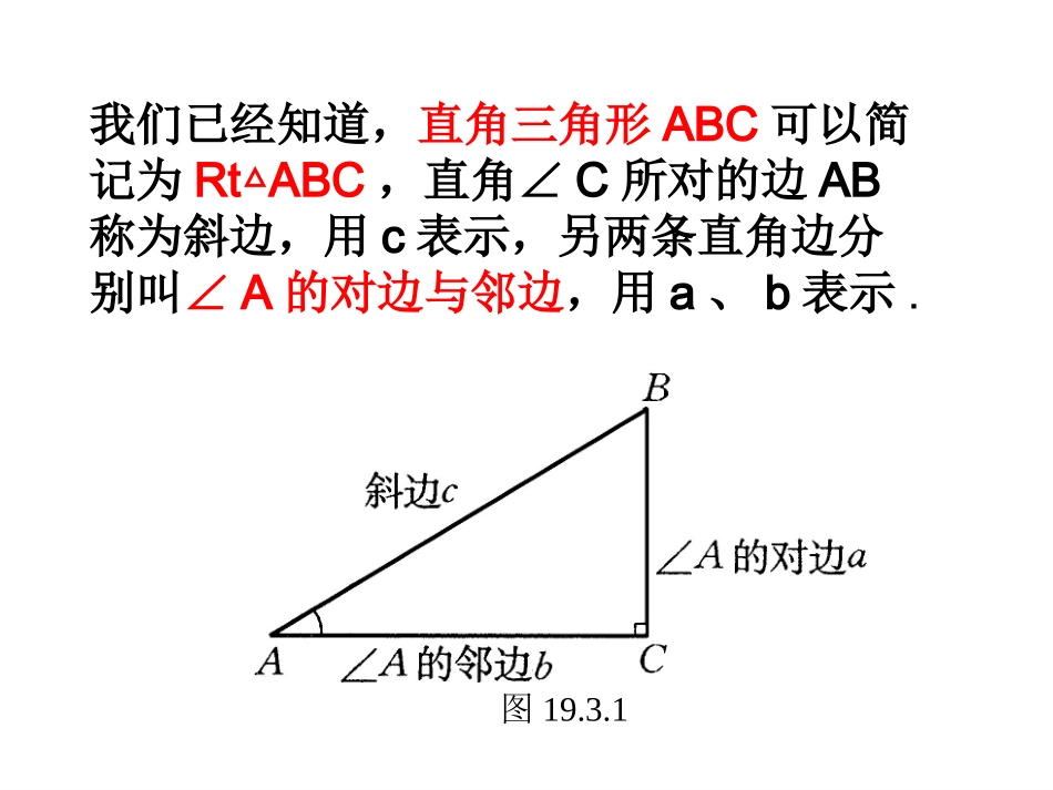 锐角三角函数课件复习课课件_第2页