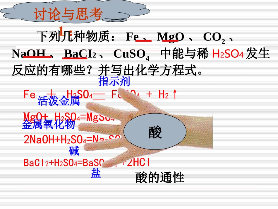 酸、碱、盐的化学性质专题复习_第3页