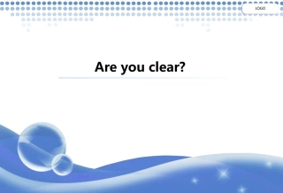 Are_you_clear英语小知识