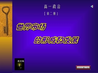 世界市场的形成和发展3