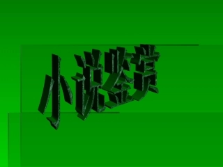 小说中环境描写2