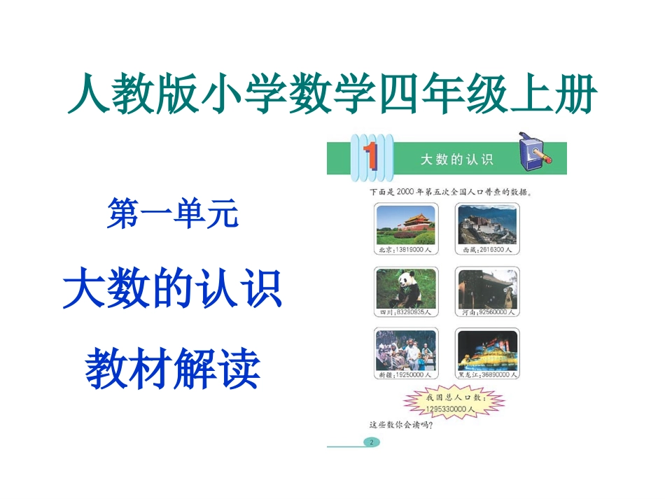 四年级数学上大数的认识知识树_第1页