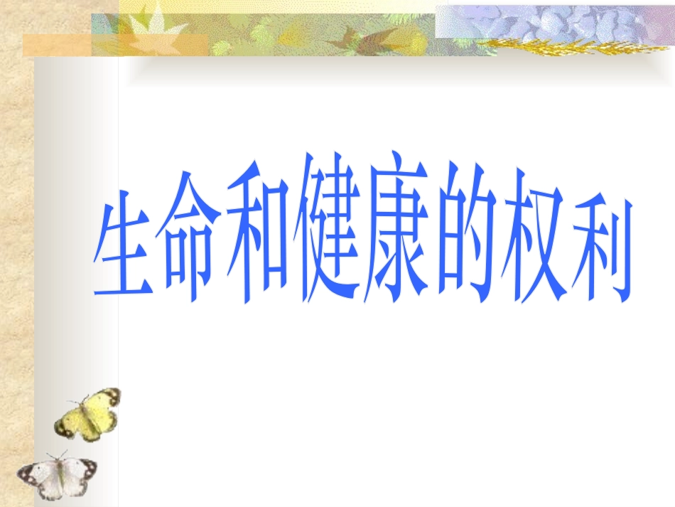 生命与健康的权利_第2页