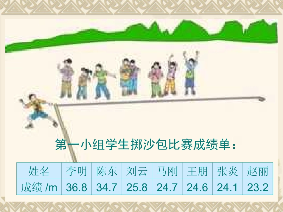人教版小学数学五年级上册第七章《中位数》PPT课件_第2页
