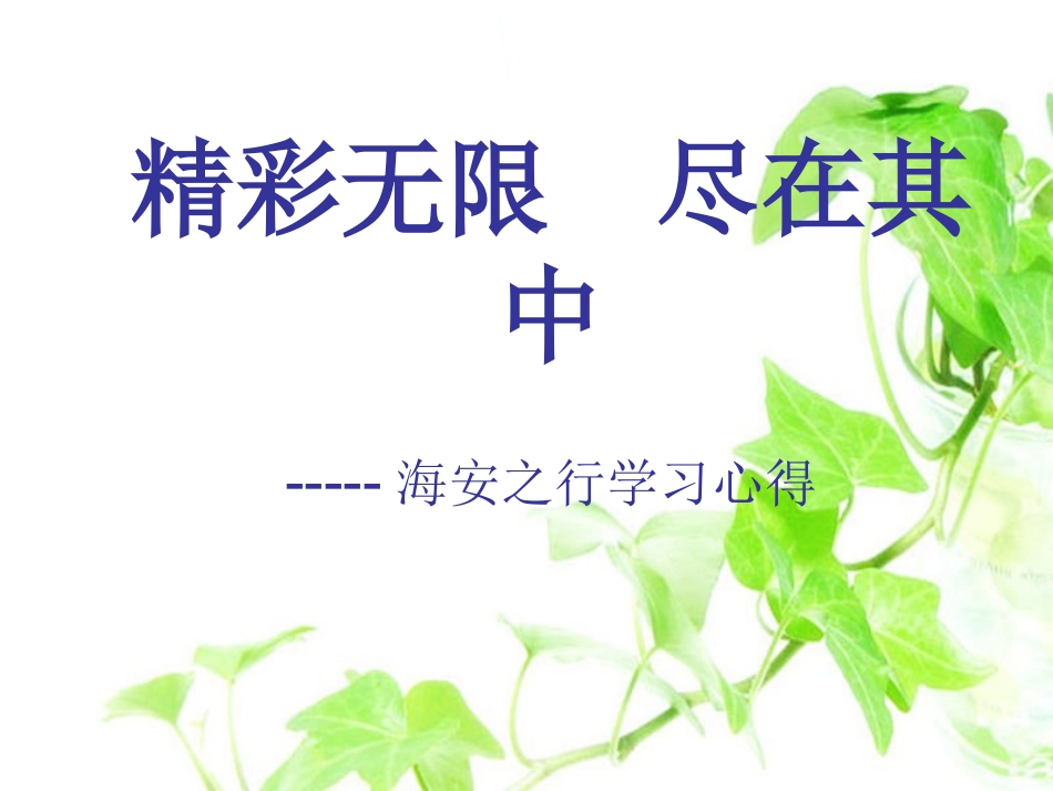 精彩无限尽在其中_第1页