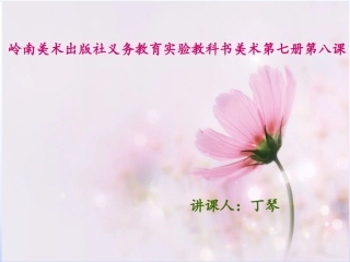 四年级上册第8课漂亮的挂盘