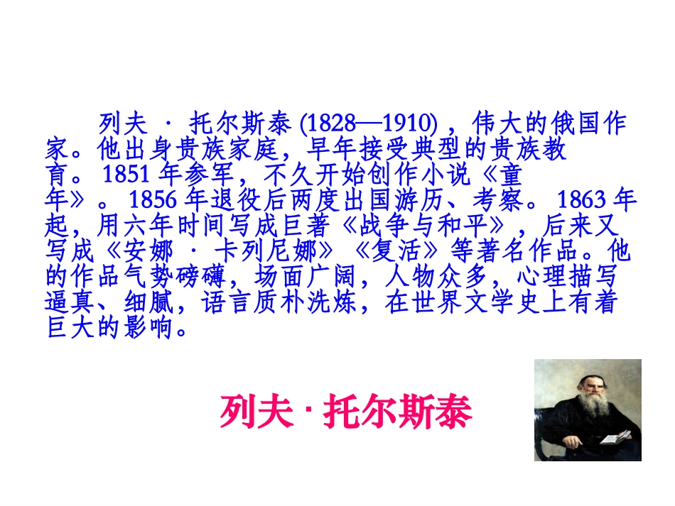 《穷人》优秀PPT课件_第2页