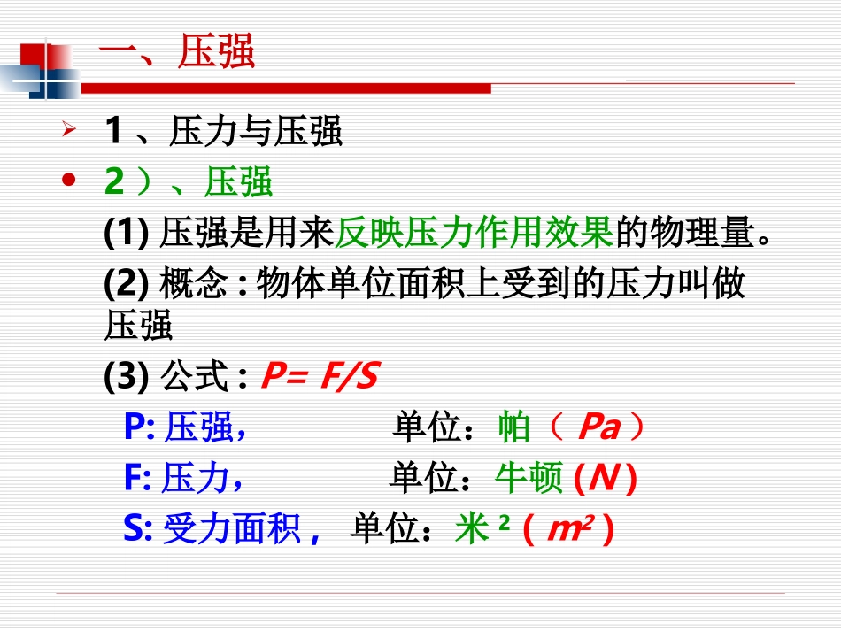 压强和浮力_中考复习_第3页