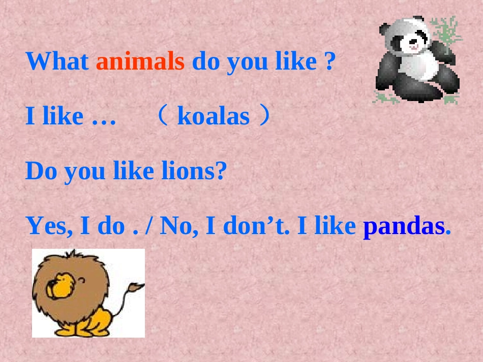 Unit_3_Why_do_you_like_koalas？公开课的课件_第3页