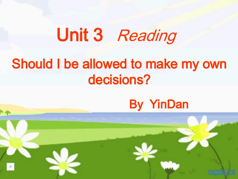 九年级英语Unit3_Reading_新课标_人教版_第1页