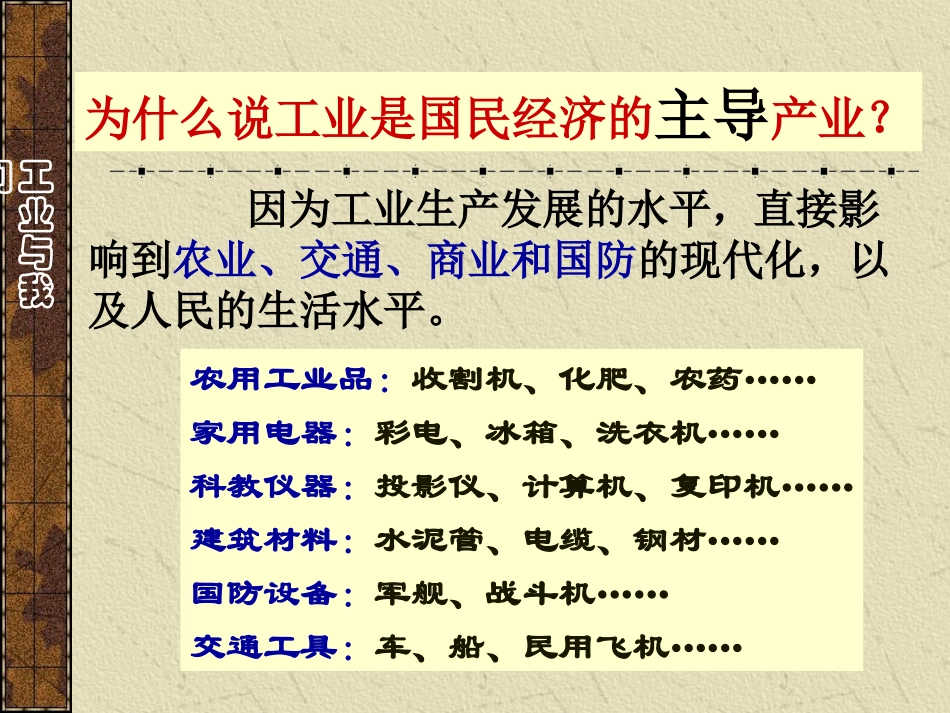 人教版地理八年级上册第四章第三节：工业和分布与发展(课件)_第3页