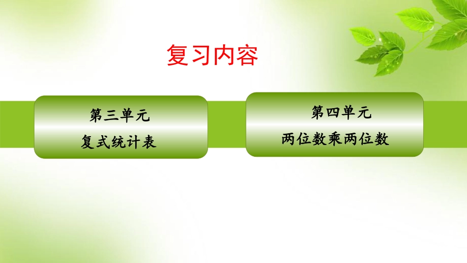 三年级下数学三四单元知识梳理_第2页