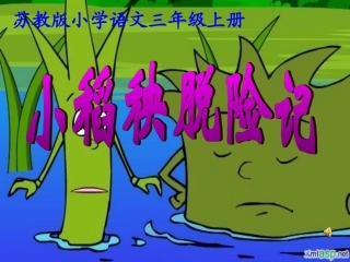 小稻秧脱险记课件 (2)