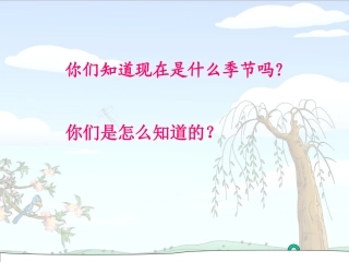 人教版语文二年级下册《找春天》PPT课件