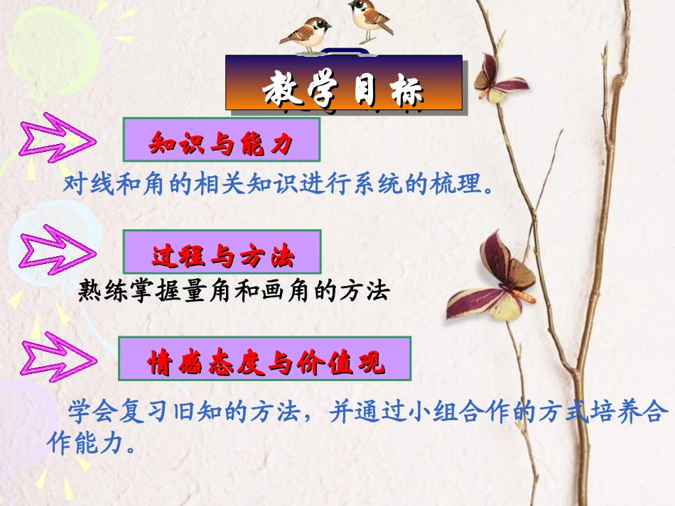 四年级数学上册角的度量复习课_第3页