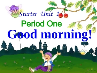 人教版七年级上starter+unit+1+教学课件（共110张)