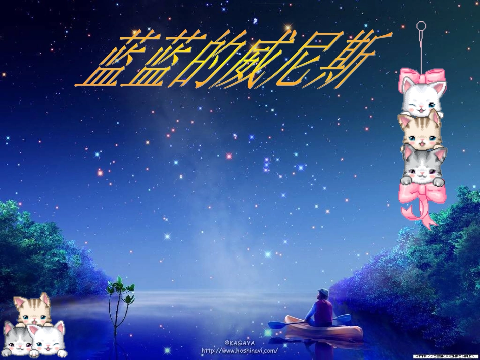 蓝蓝的威尼斯_第1页