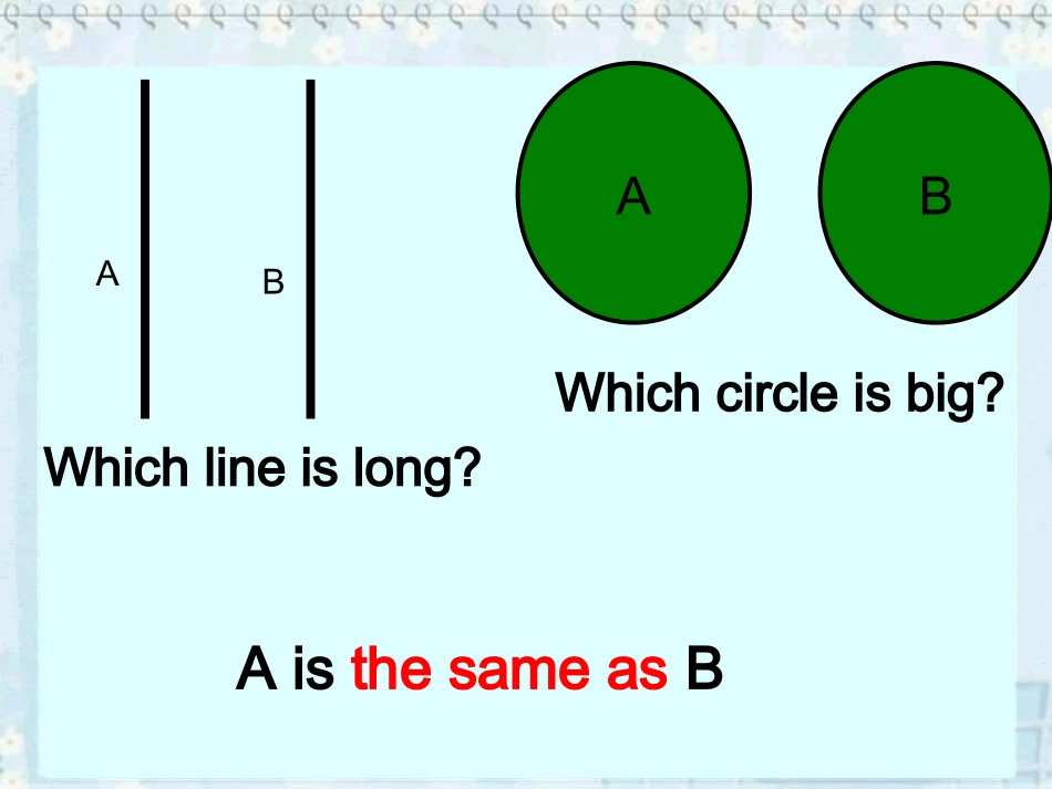 外研社小学英语第六册Line_A_is_longer_第3页