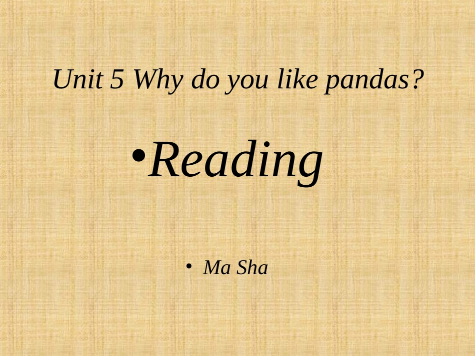 人教版七年级上册unit5Reading_第1页