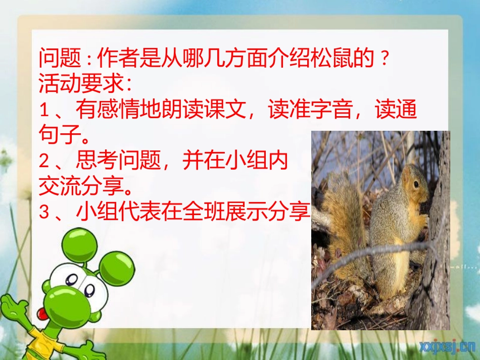 五年级语文上册第三组10松鼠课件_第2页