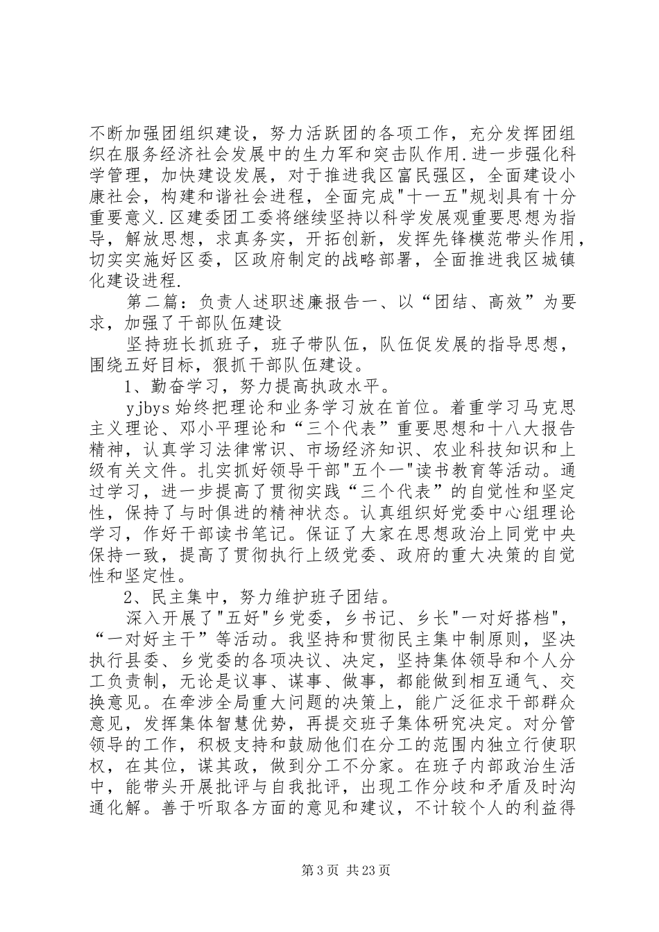 团工委负责人述职述廉报告_第3页