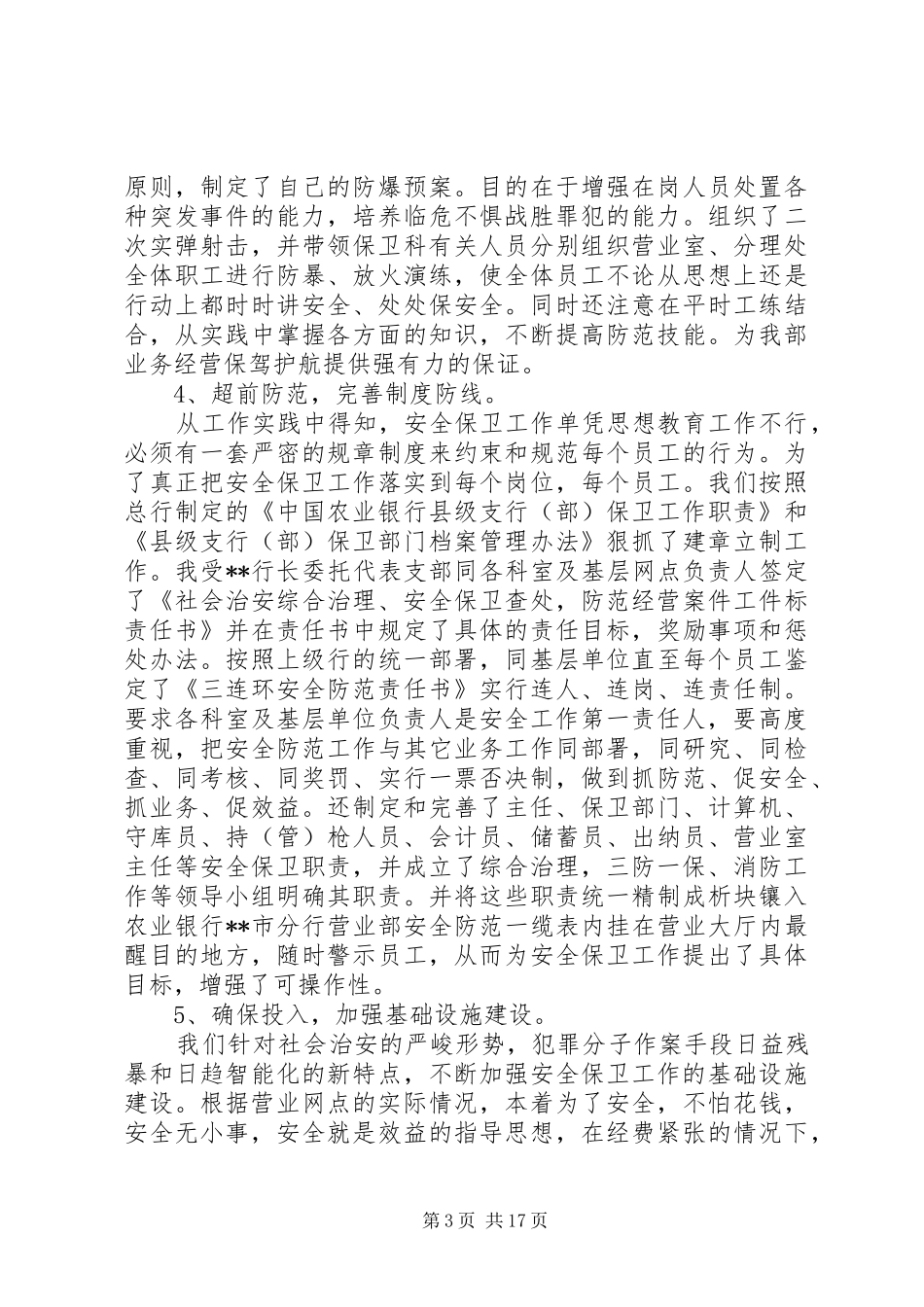 XX年支行副行长述职报告4篇_第3页