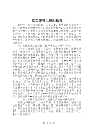 党支部书记述职报告 (35)