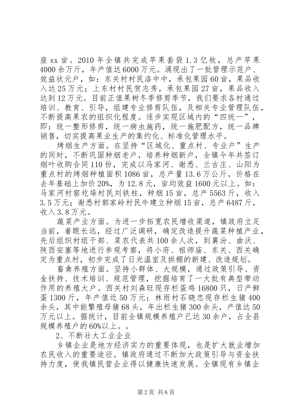 乡镇镇长述职报告-人大代表述职报告范文_第2页