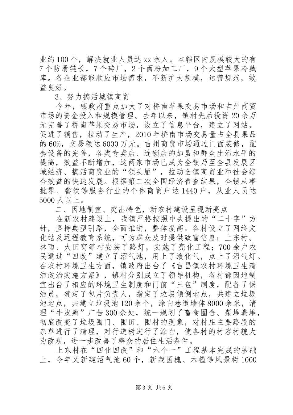 乡镇镇长述职报告-人大代表述职报告范文_第3页