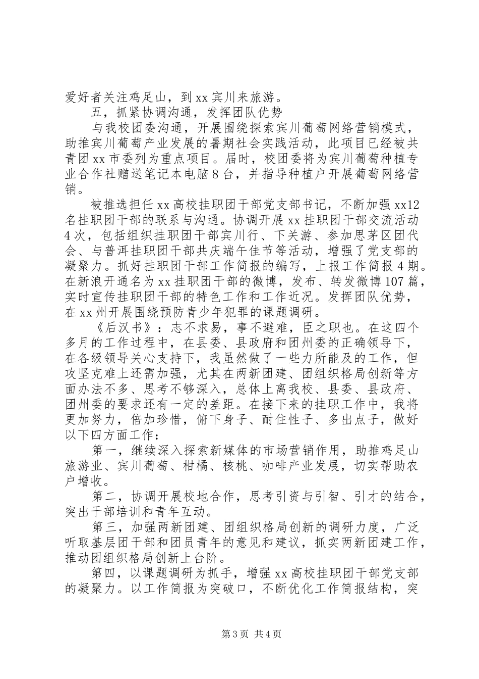 乡镇挂职副书记述职报告范文_第3页