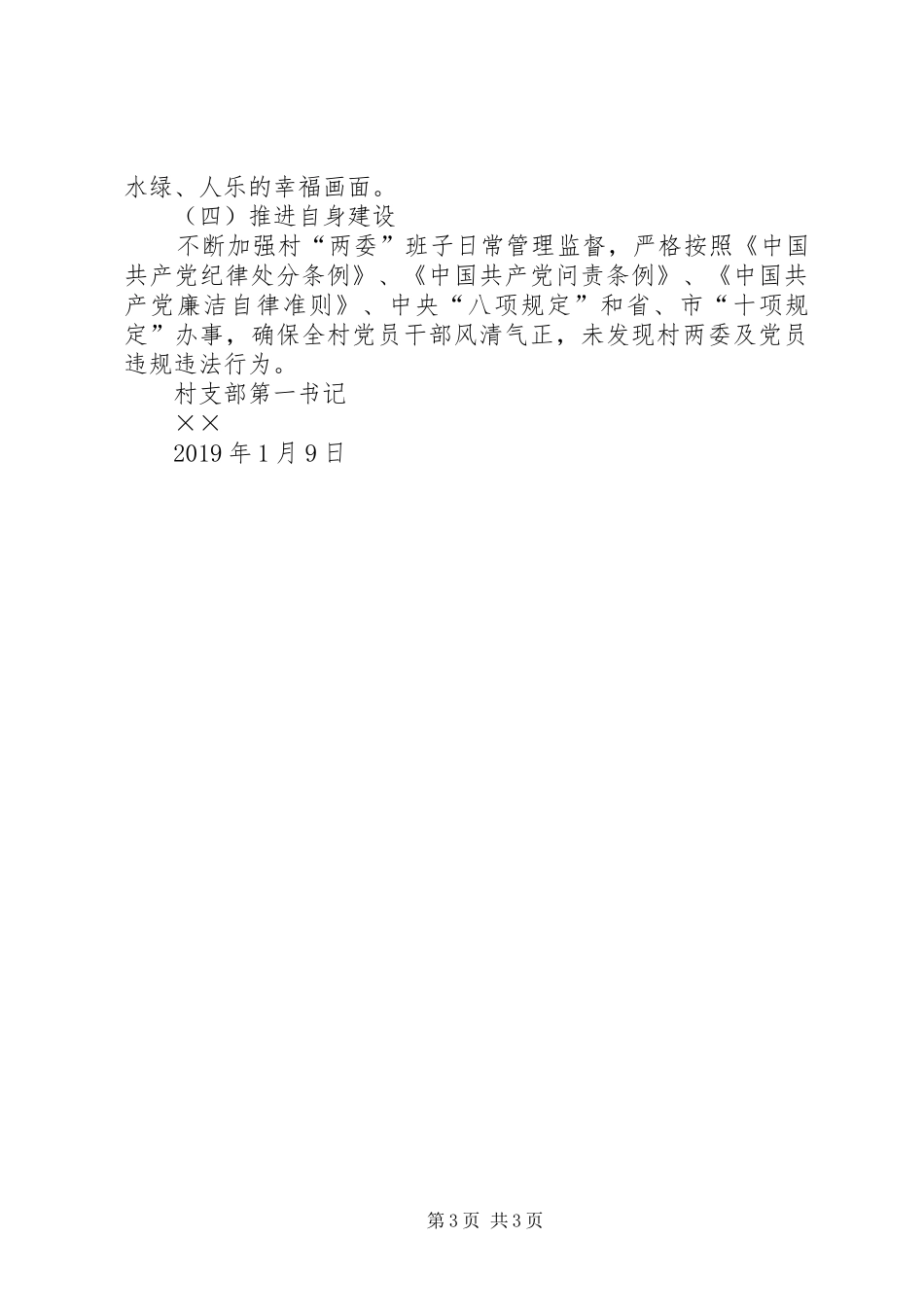 XX年度村第一书记述职报告_第3页