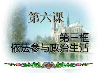 依法参与政治生活(2).PPT