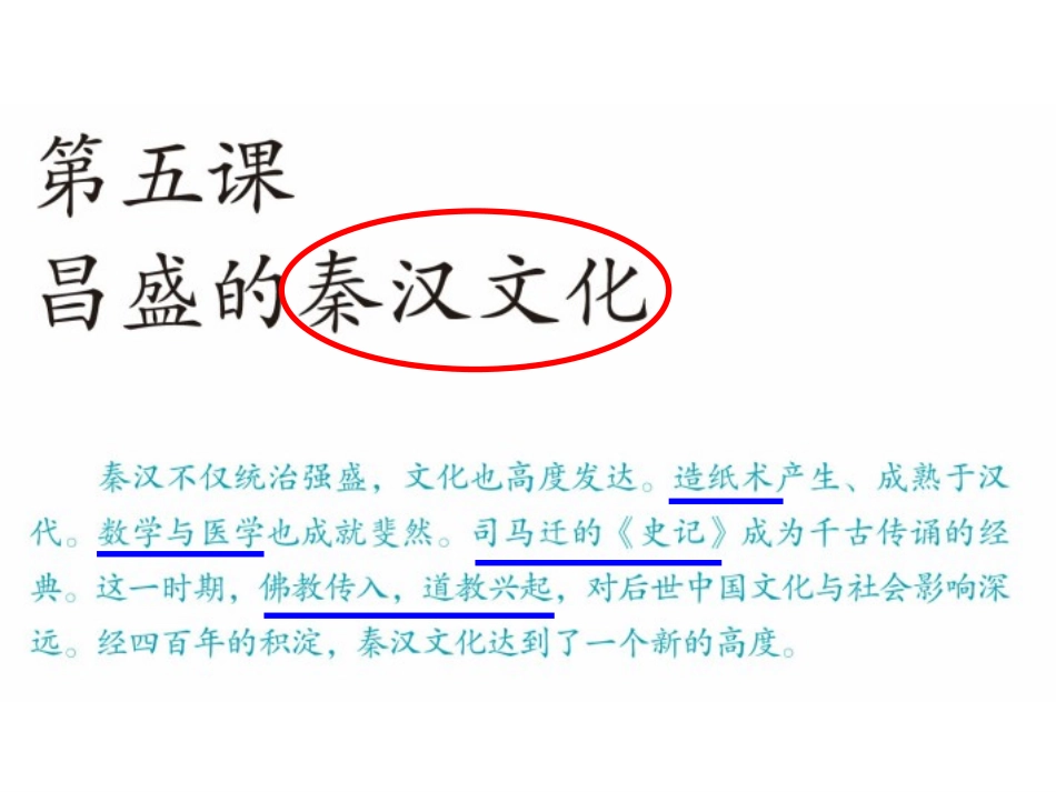 《昌盛的秦汉文化》-课件2_第1页