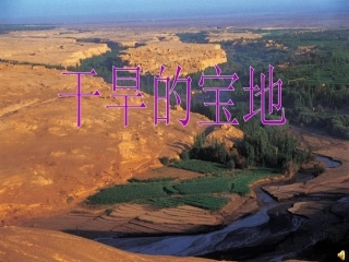 第五课干旱的宝地