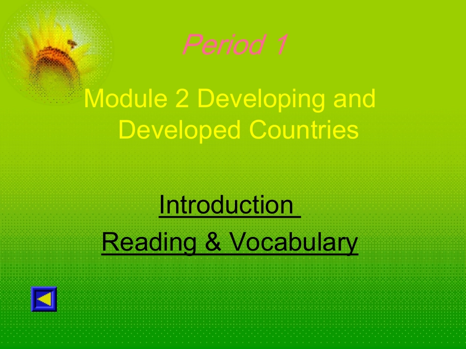 必修三Module2总课件_第1页