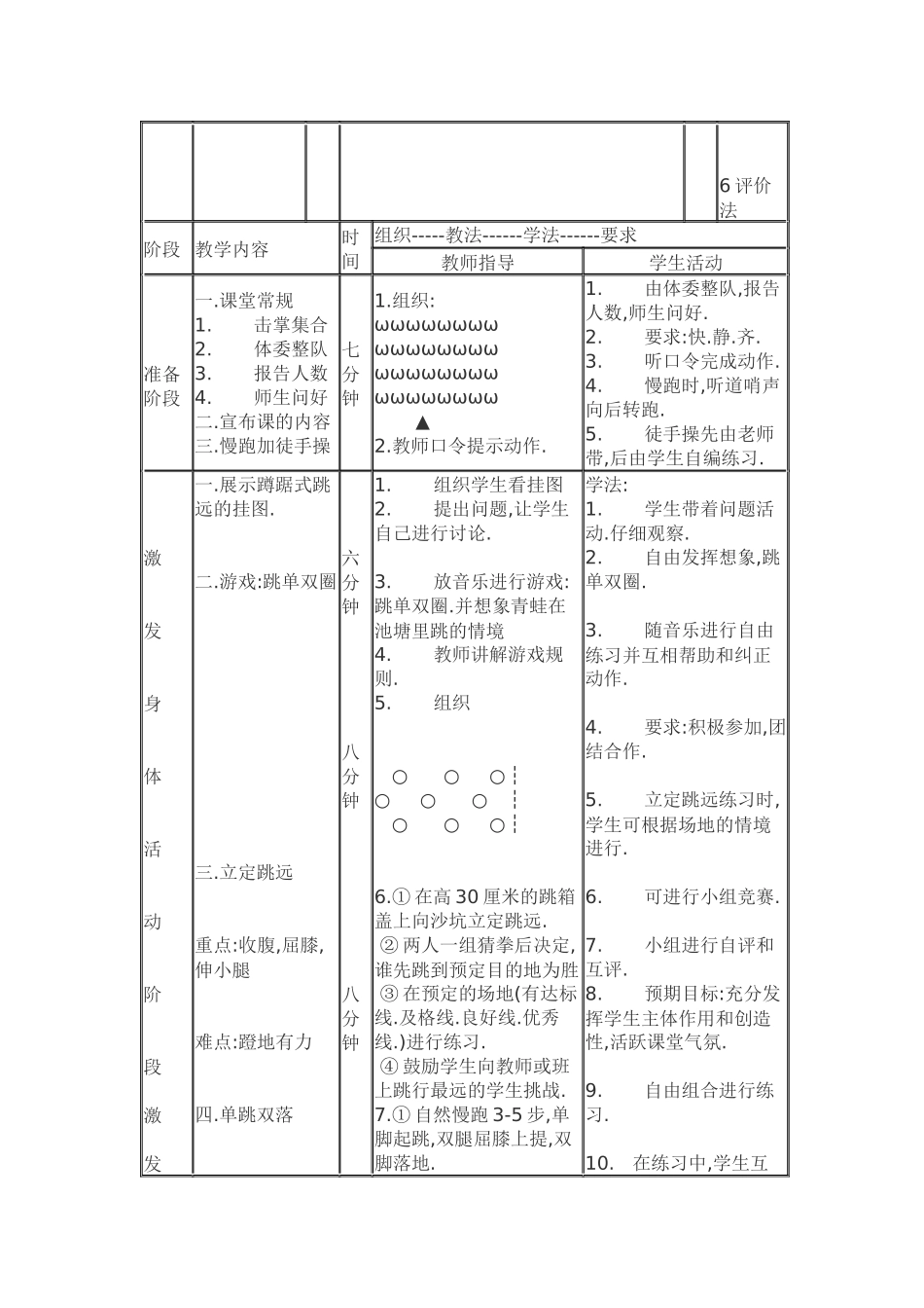 蹲踞式跳远教学设计_第2页