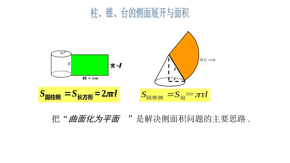 7.1简单几何体的侧面积_第3页