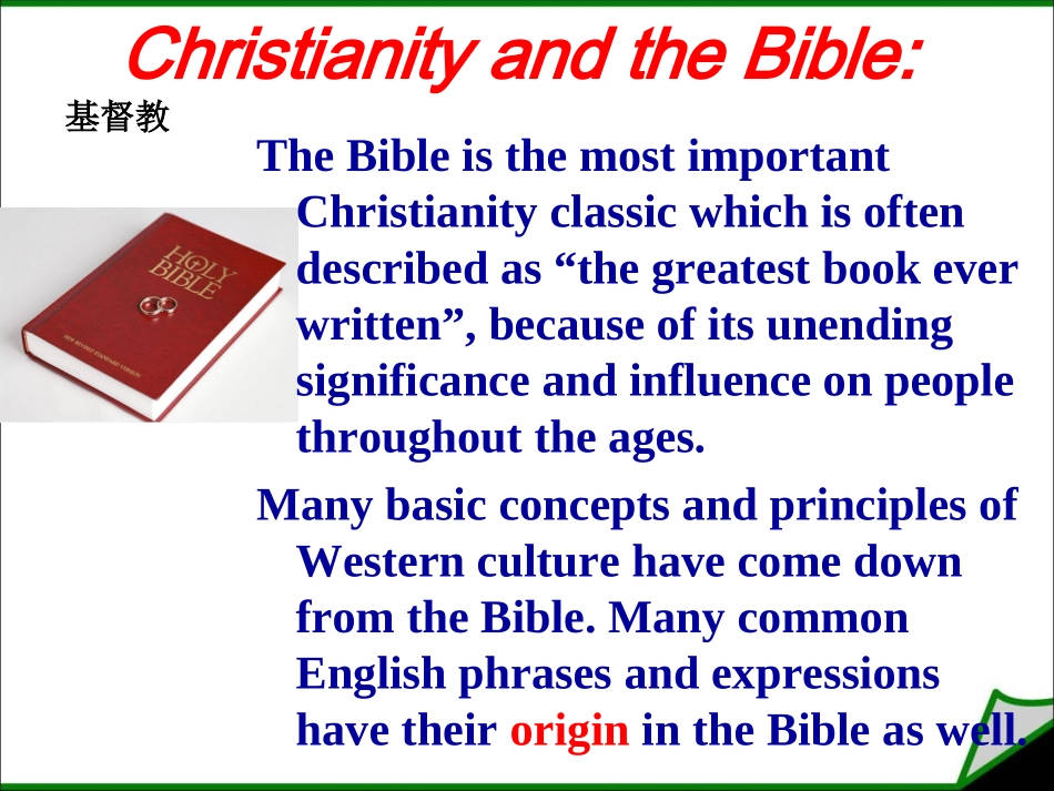 Reading(1)：BiblicalidiomsinEnglish_第3页