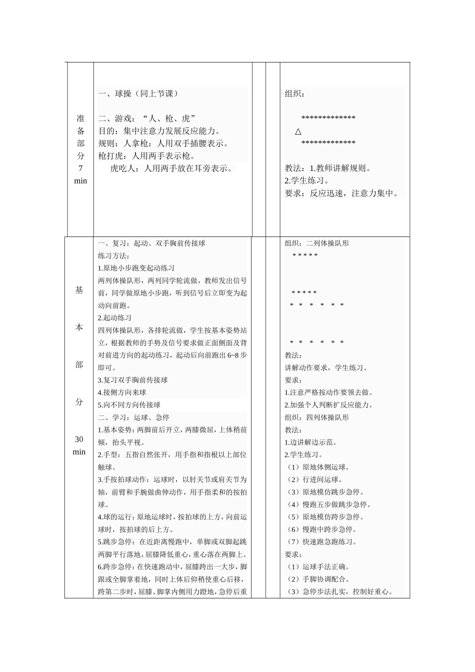 7运球、急停、原地单手肩上投篮_第2页