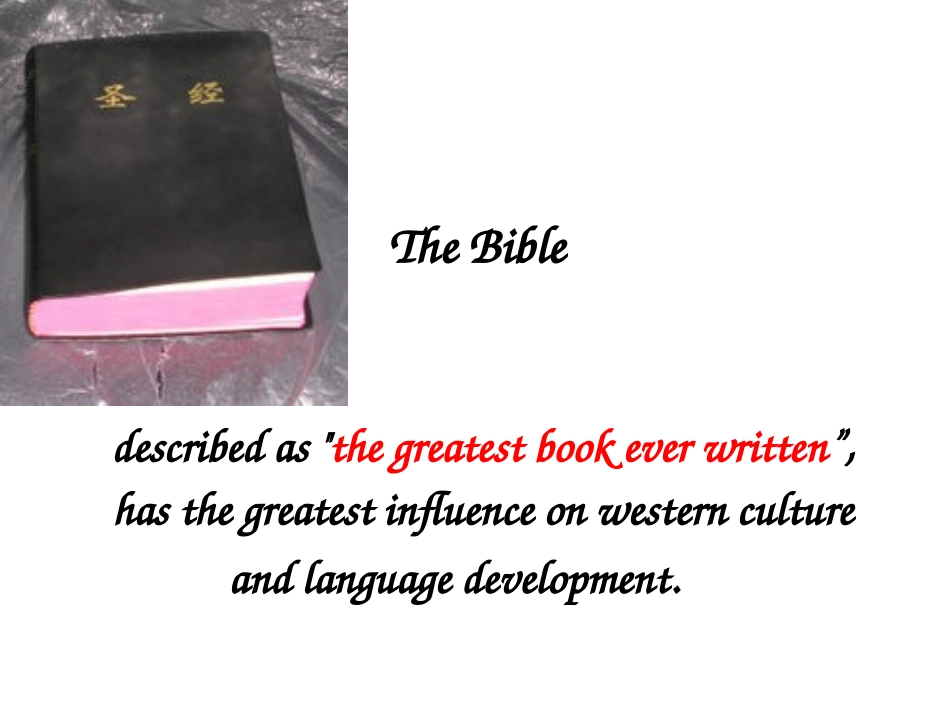 Reading(2)：BiblicalidiomsinEnglish_第3页