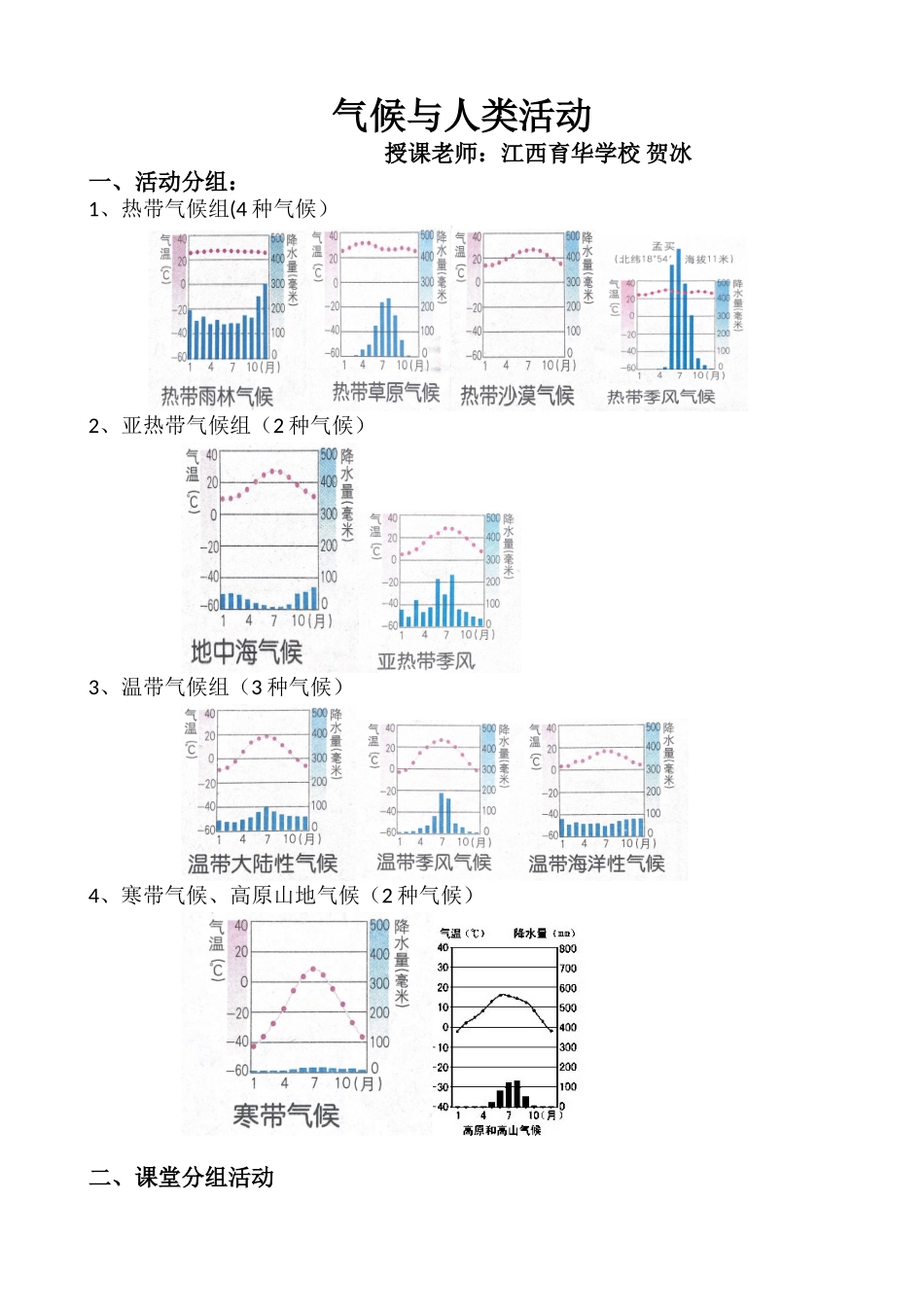 第三节气候对生产和生活的影响_第1页
