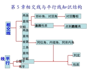 相交线与平行线复习课-(5)