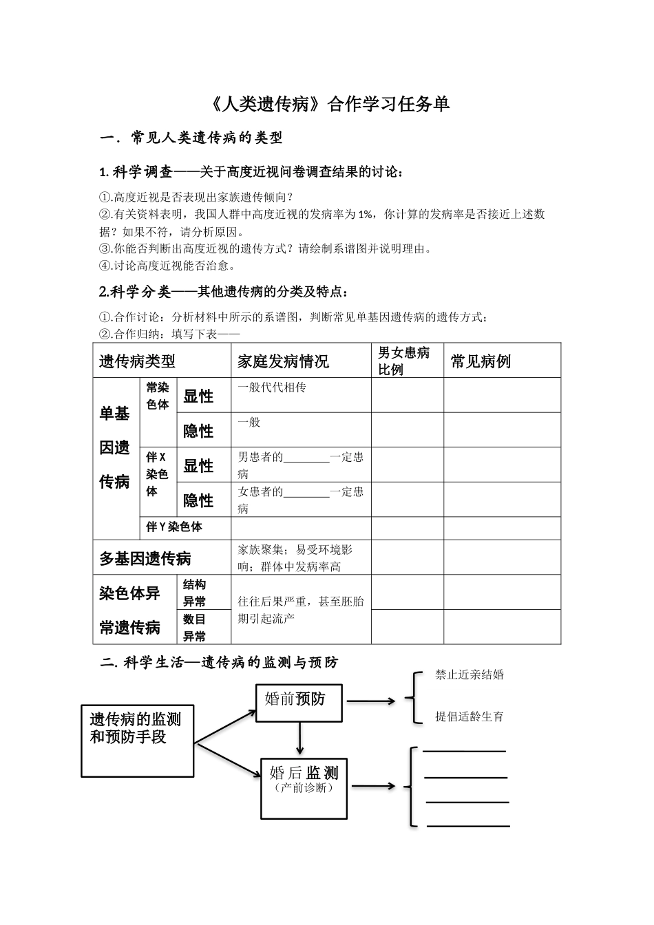 第六节人类遗传病_第1页
